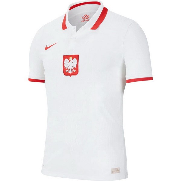 Tailandia Camiseta Polonia 1ª 2020 Blanco